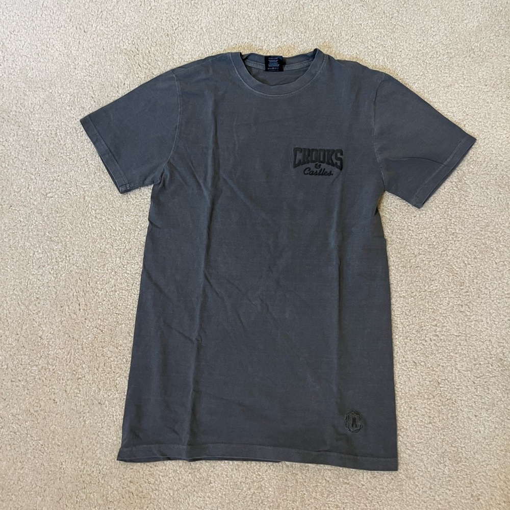 Dark Grey Printed T-Shirt